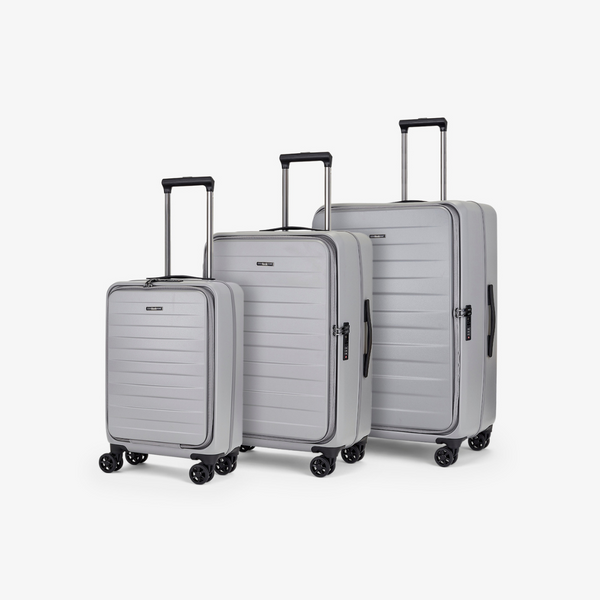 Eden Set of 3 Suitcases in Grey