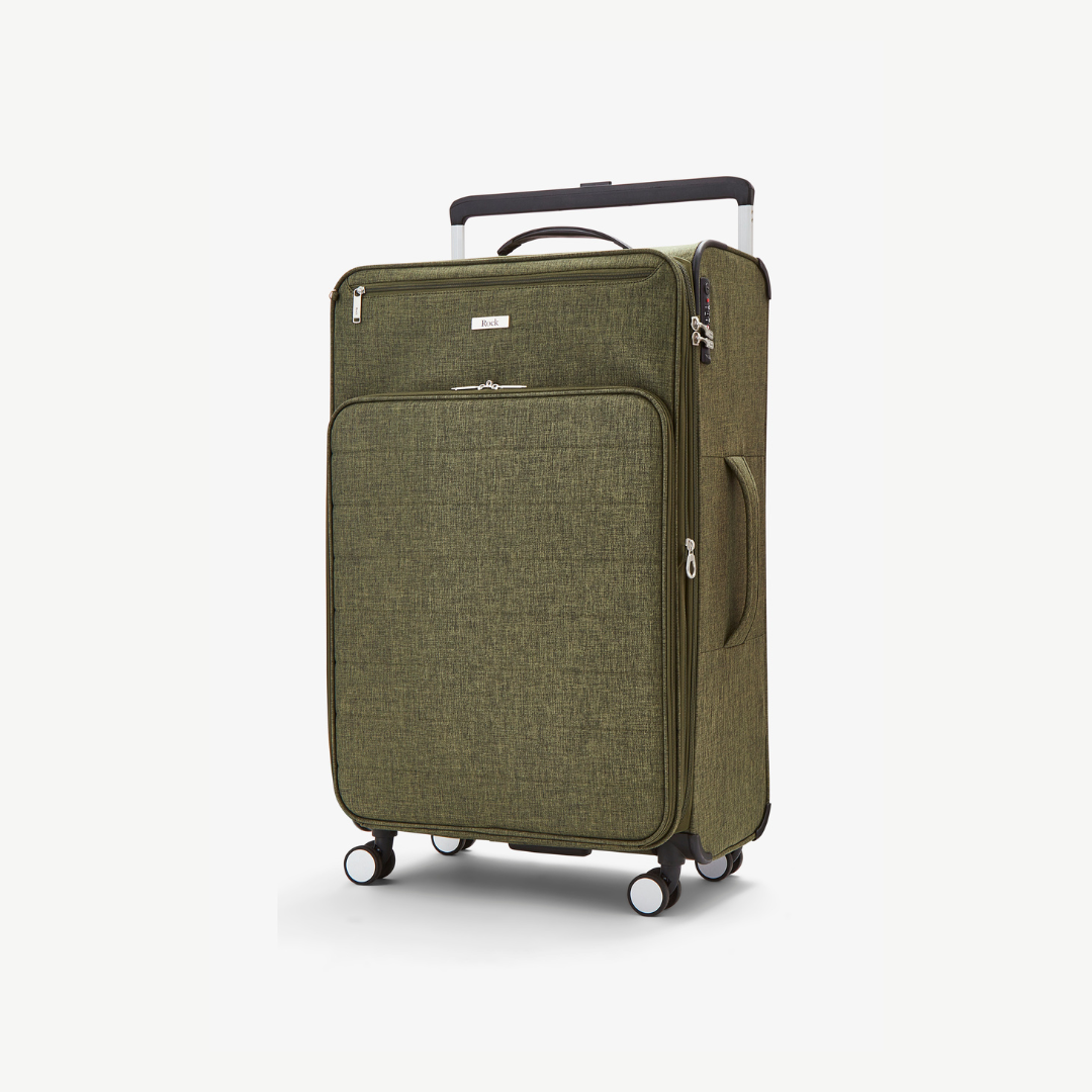 Rocklite DLX Large Suitcase in Khaki