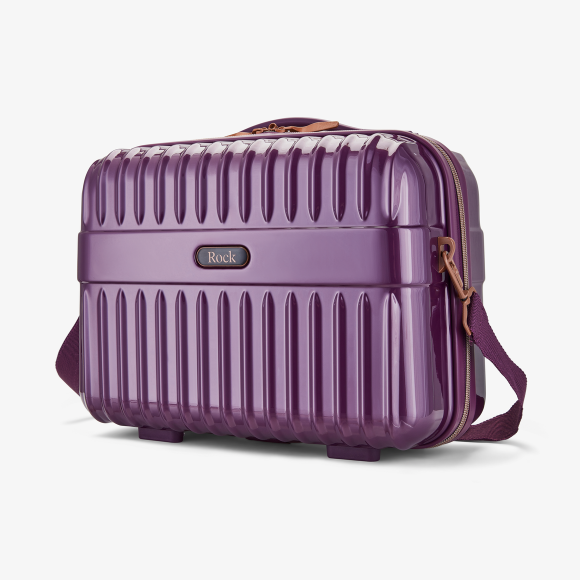 Selene Vanity Suitcase in Purple