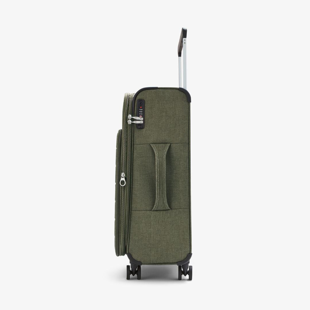 Rocklite DLX Set of 3 Suitcases in Khaki