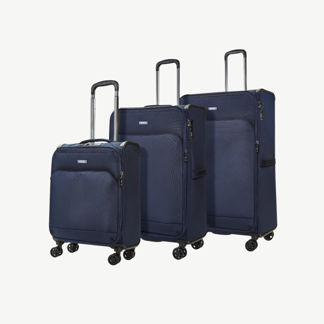 Georgia Set of 3 Suitcases in Navy