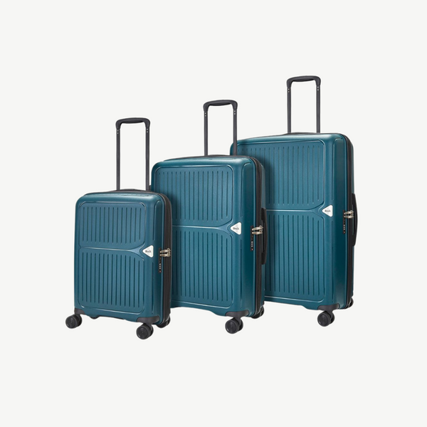 Vancouver Set of 3 Suitcases in Forest Green