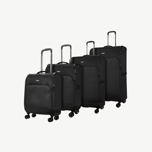 Georgia Set of 4 Suitcases in Black