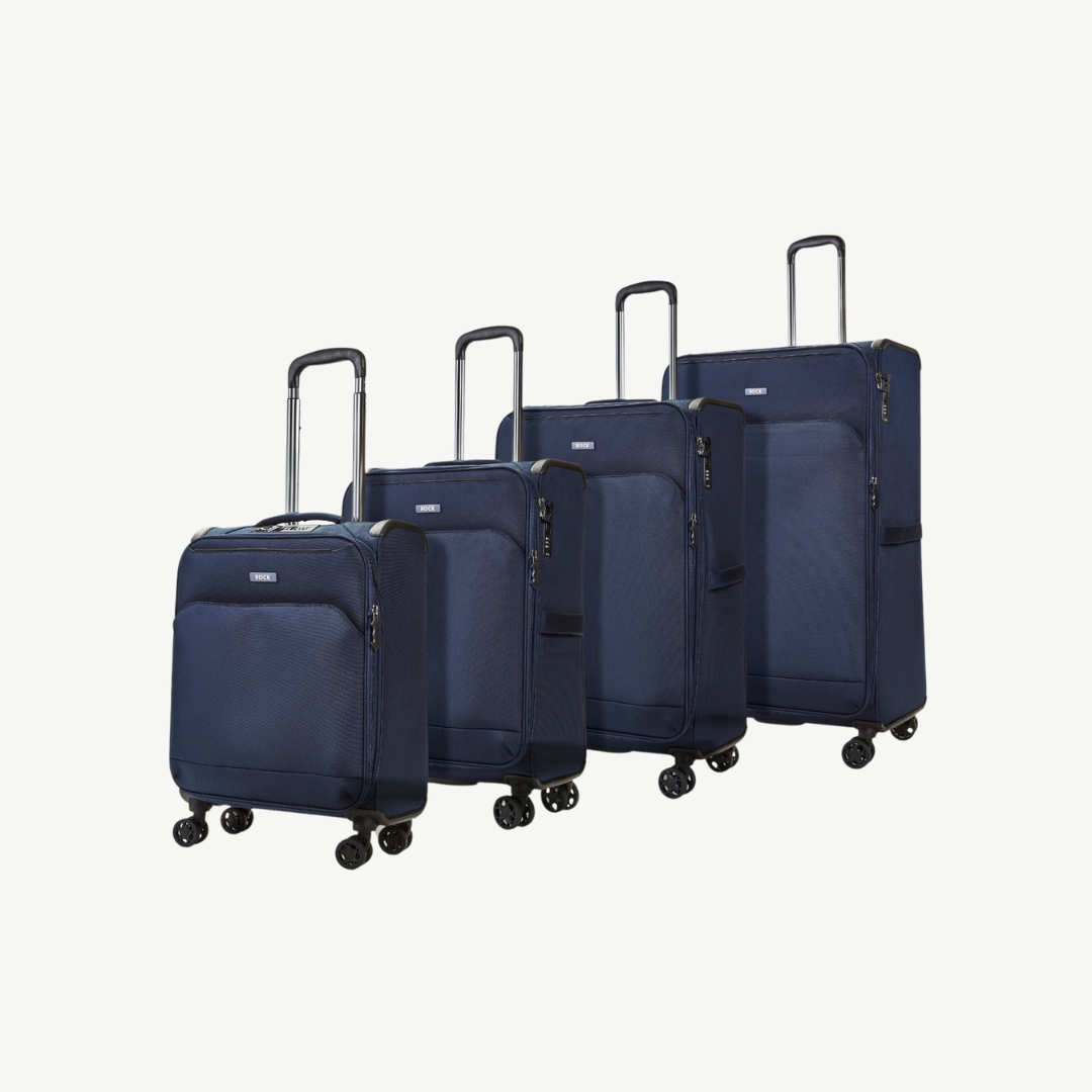 Georgia Set of 4 Suitcases in Navy