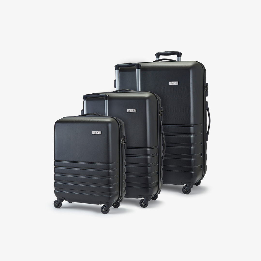 Byron Set of 3 Suitcases in Black