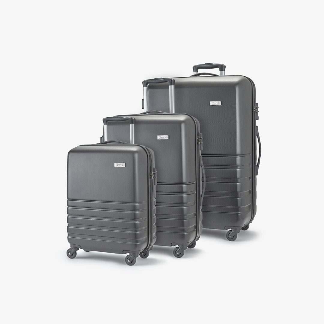 Byron Set of 3 Suitcases in Charcoal