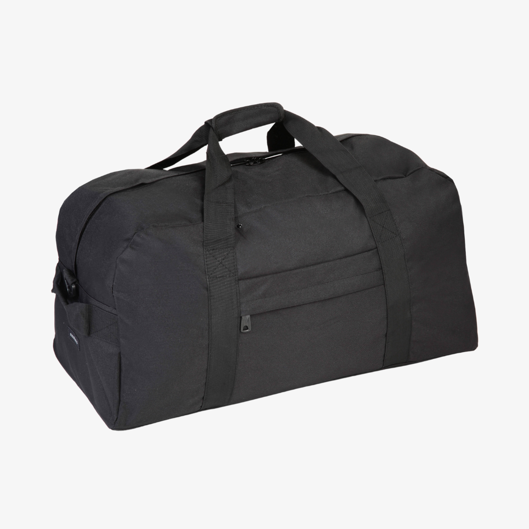 The Essentials Medium Holdall in Black