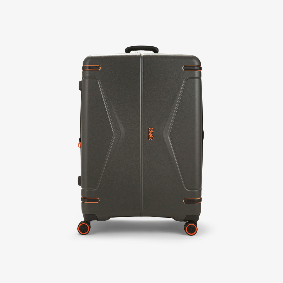 Genesis Set of 3 Suitcases in Charcoal