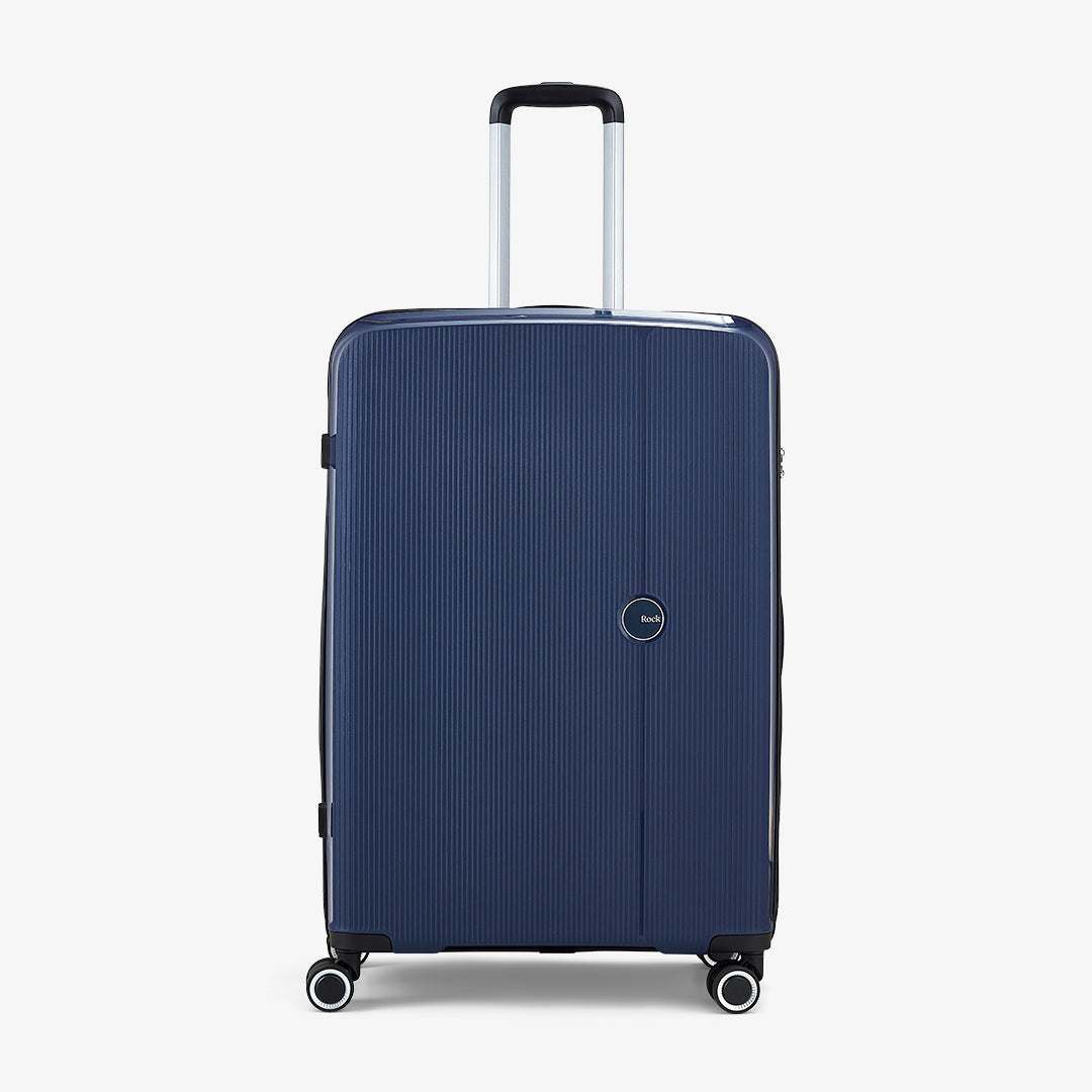 Hudson Large Suitcase in Navy