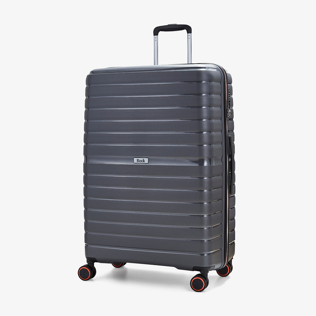 Hydra-Lite Large Suitcase in Charcoal