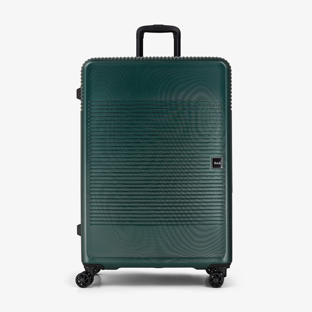 Lincoln Large Suitcase in Forest Green