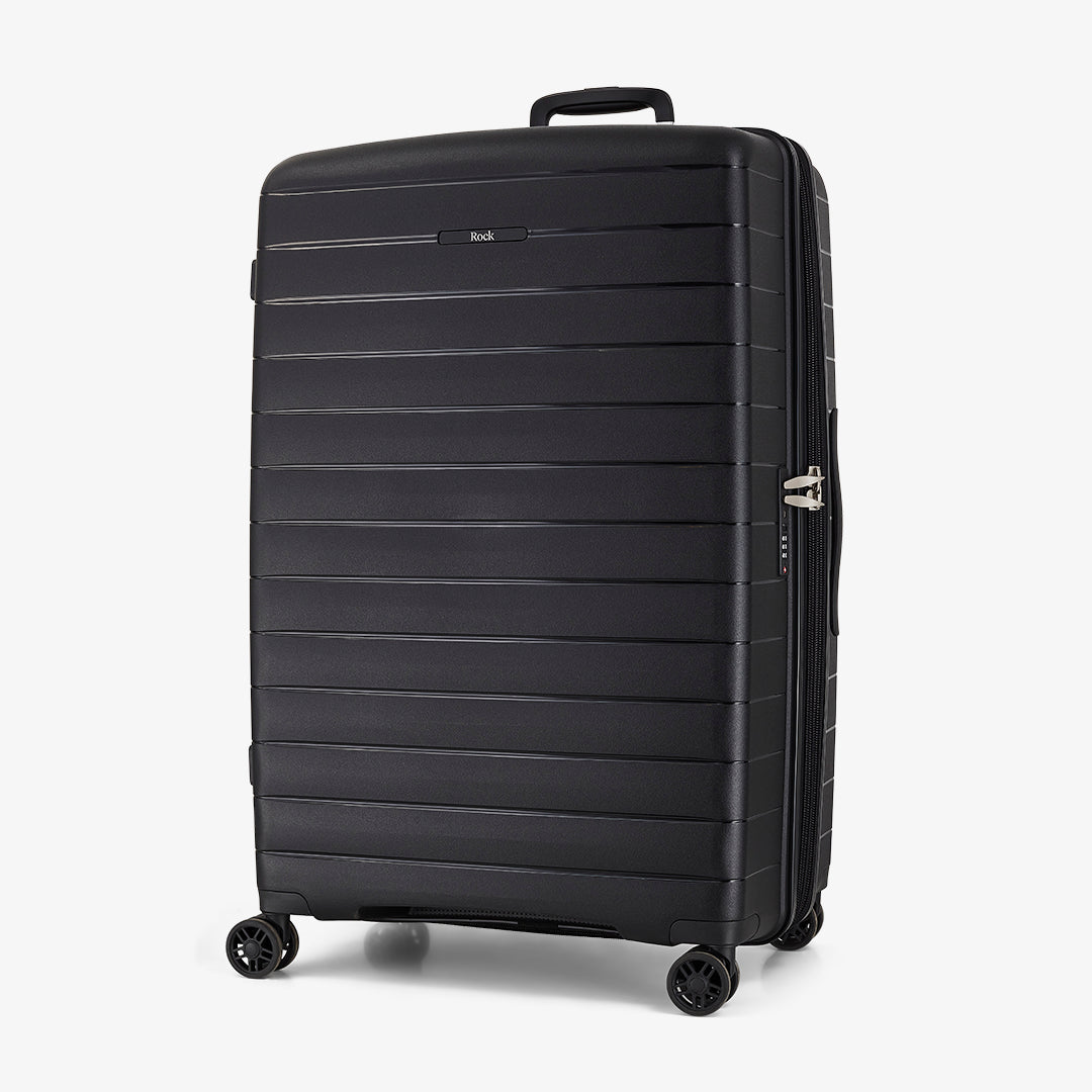 Palma Set of 3 Suitcases in Black