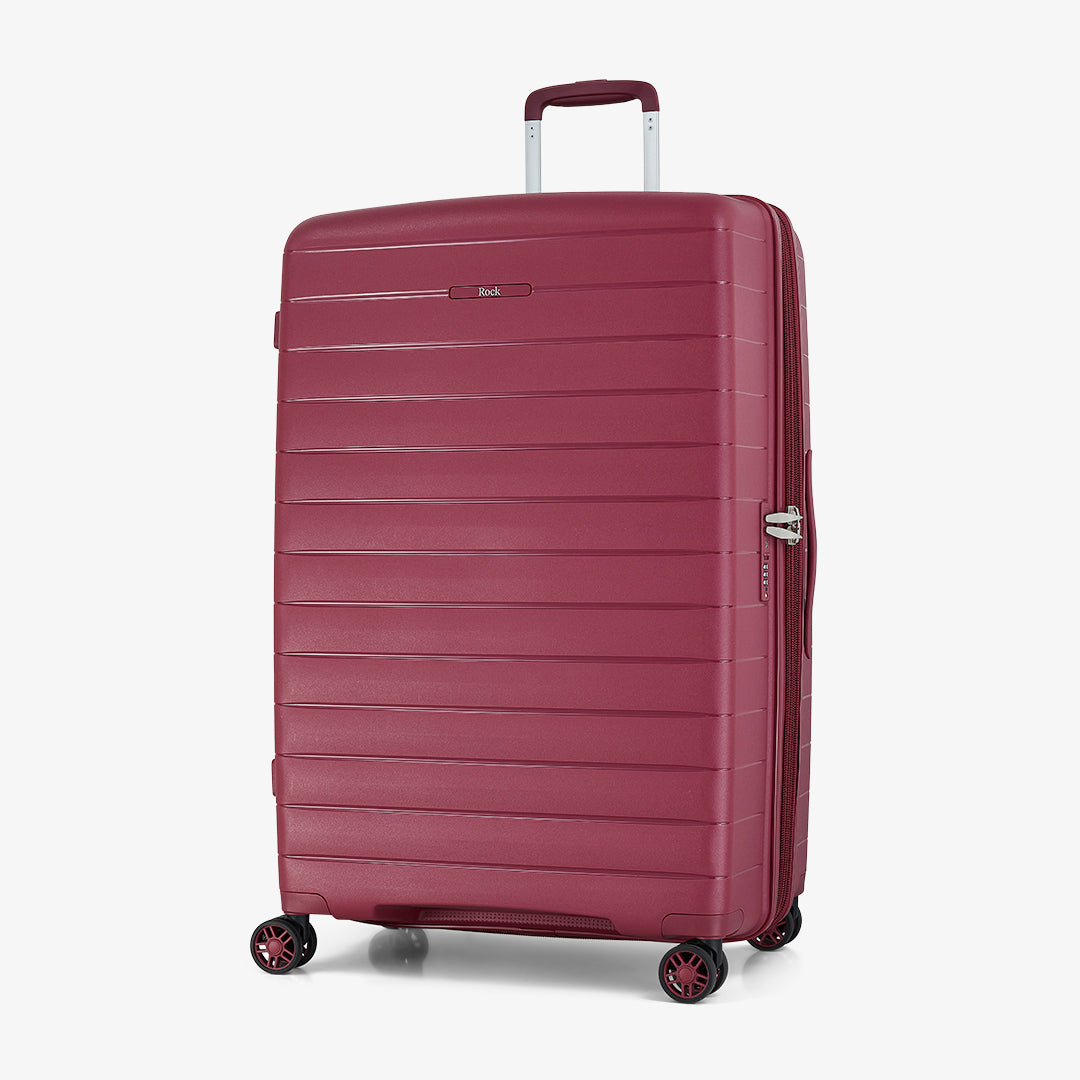 Palma Large Suitcase in Burgundy