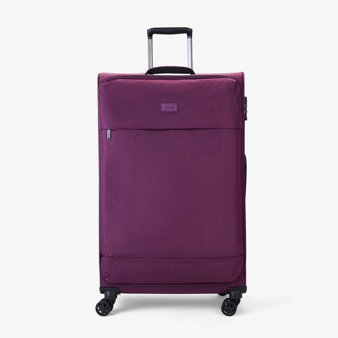 Paris Set of 3 Suitcases in Purple