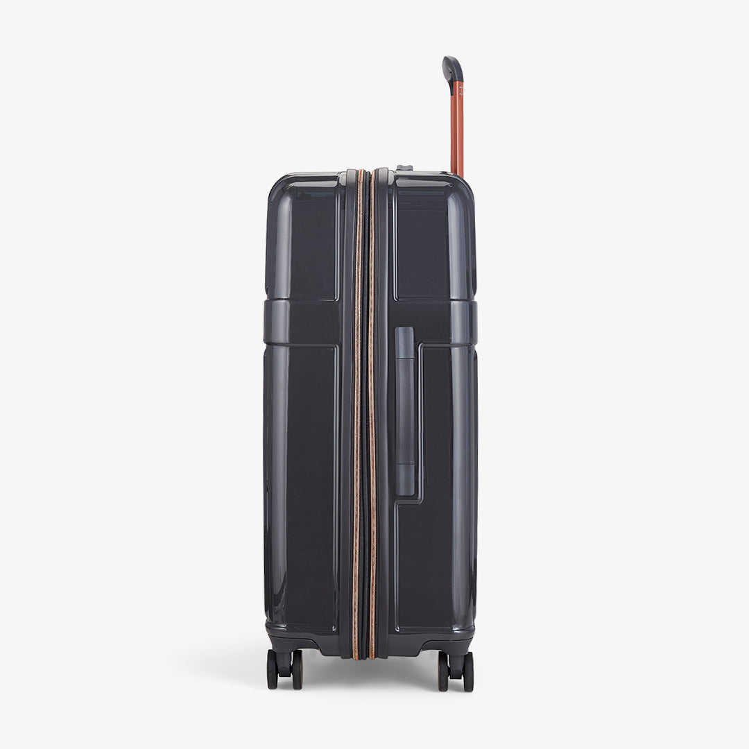 Selene Large Suitcase in Charcoal