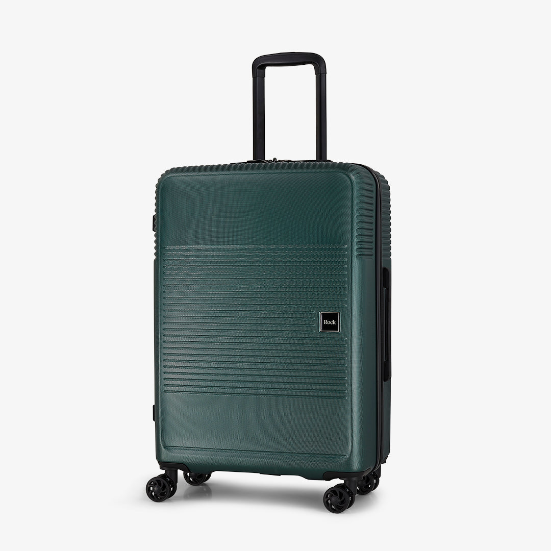 Lincoln Medium Suitcase in Forest Green