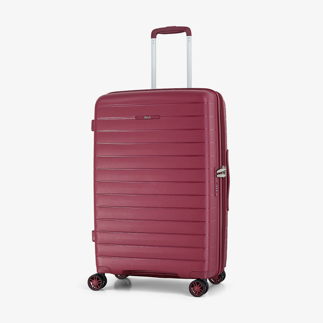 Palma Medium Suitcase in Burgundy