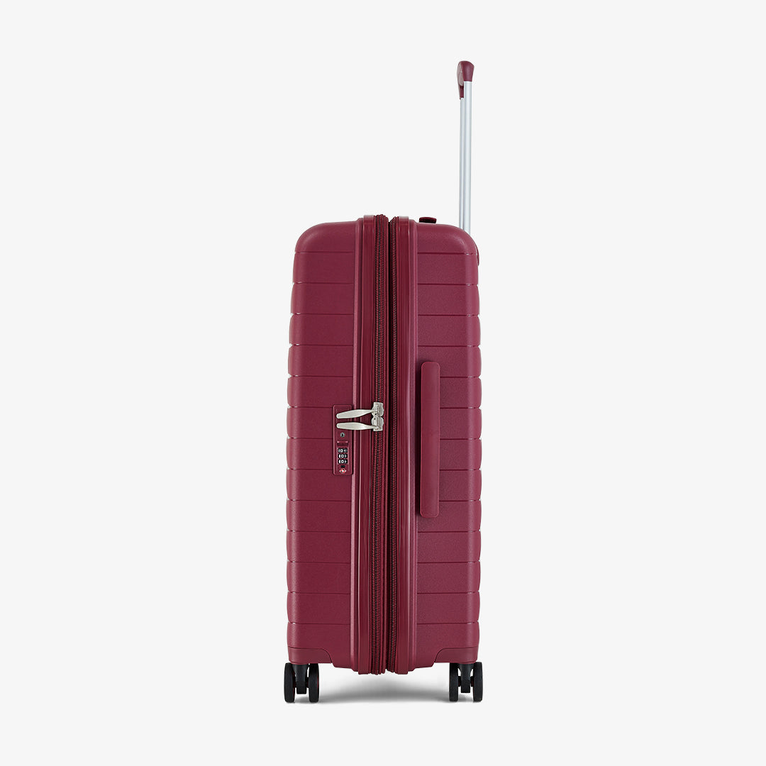 Palma Medium Suitcase in Burgundy