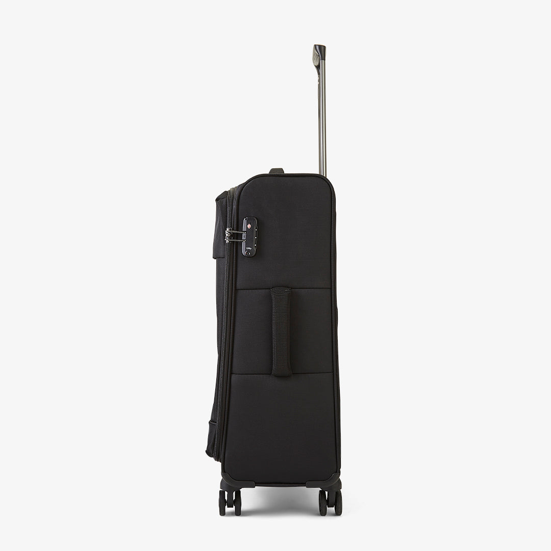 Black discount medium suitcase