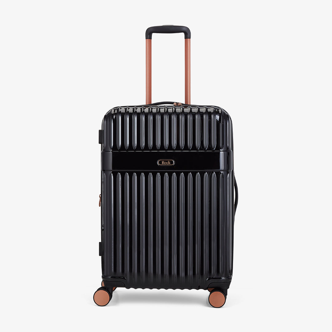 Selene Medium Suitcase in Black