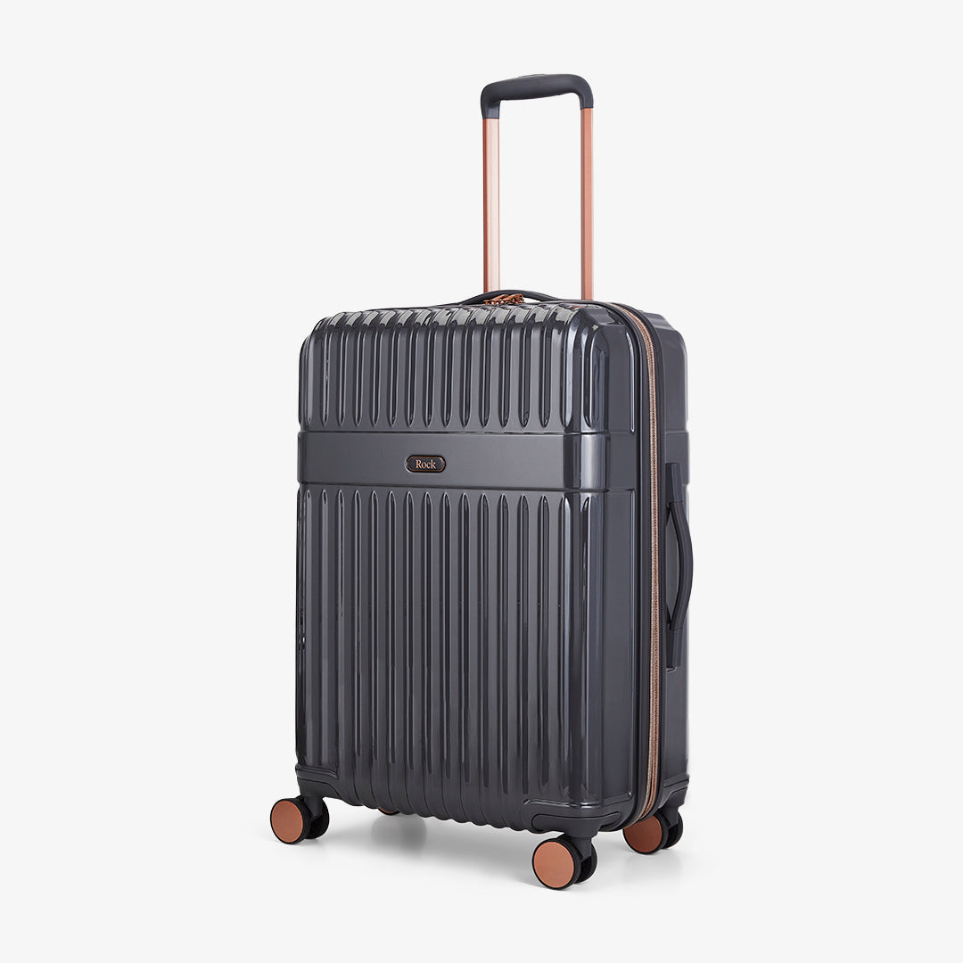 Selene Medium Suitcase in Charcoal