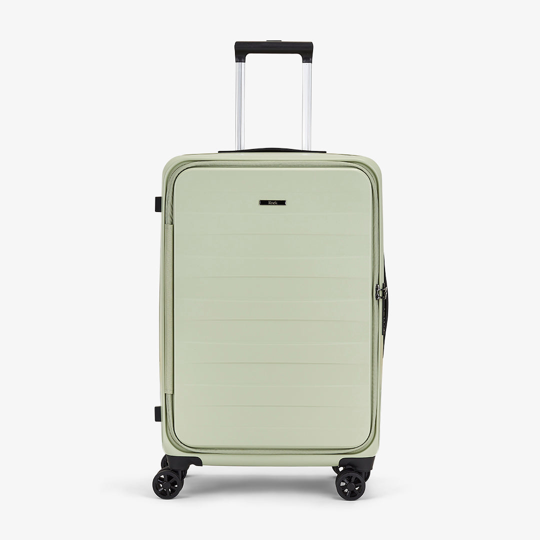 Eden Medium Suitcase in Sage Green