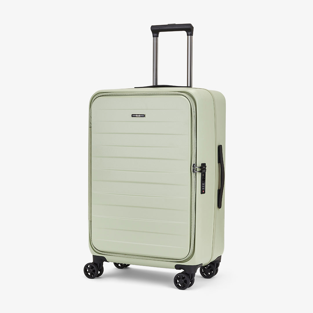 Eden Medium Suitcase in Sage Green