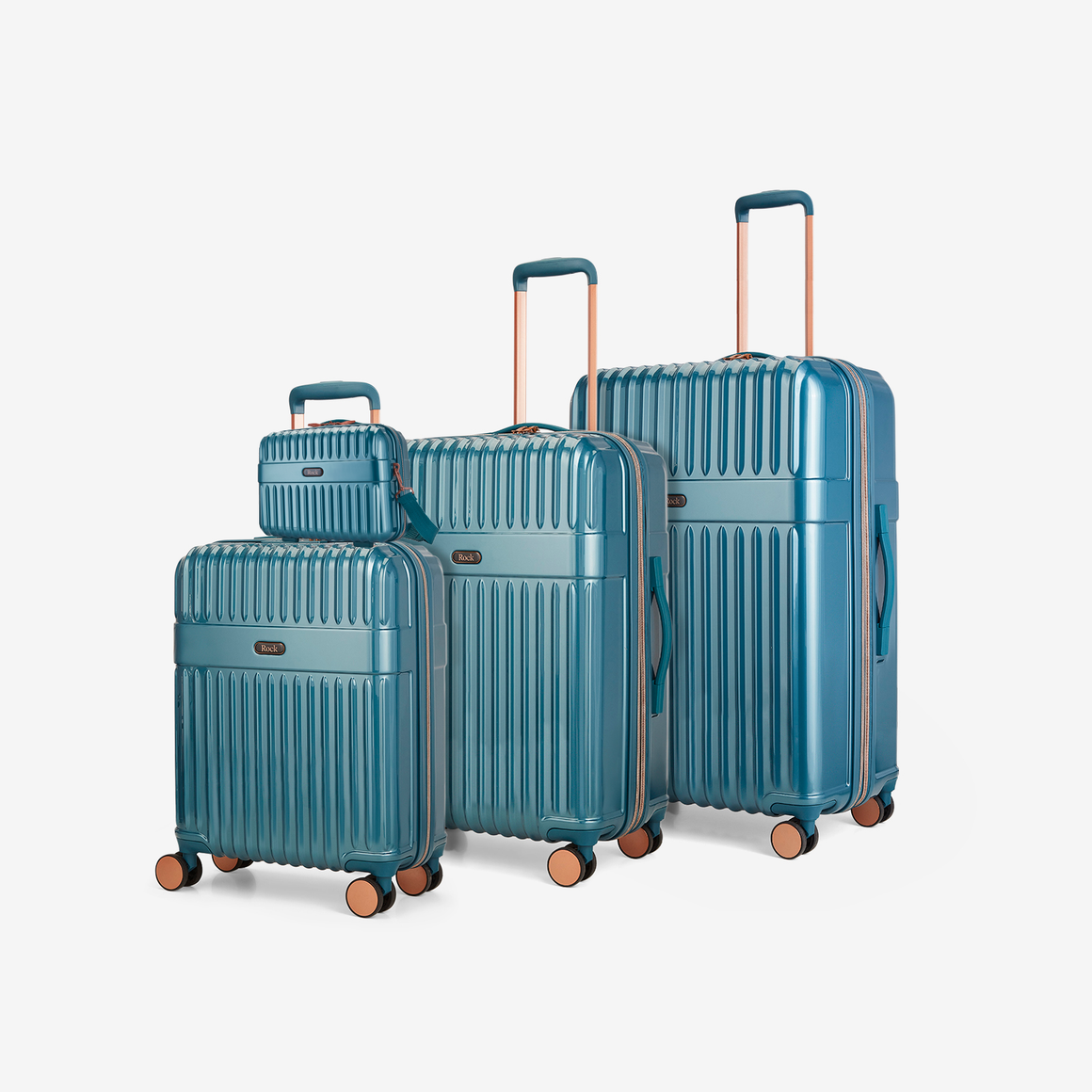 Selene Set of 4 Suitcases in Blue