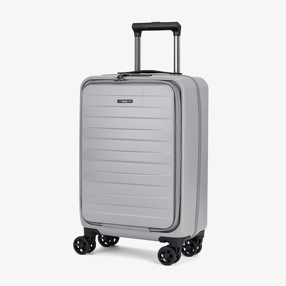 Eden Small Suitcase Grey Rock Luggage