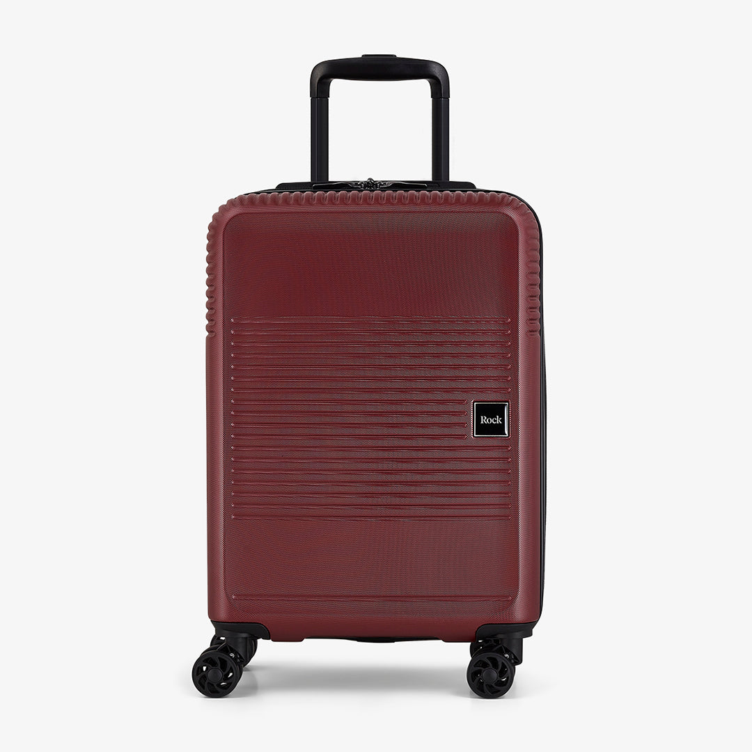 Lincoln Small Suitcase in Burgundy