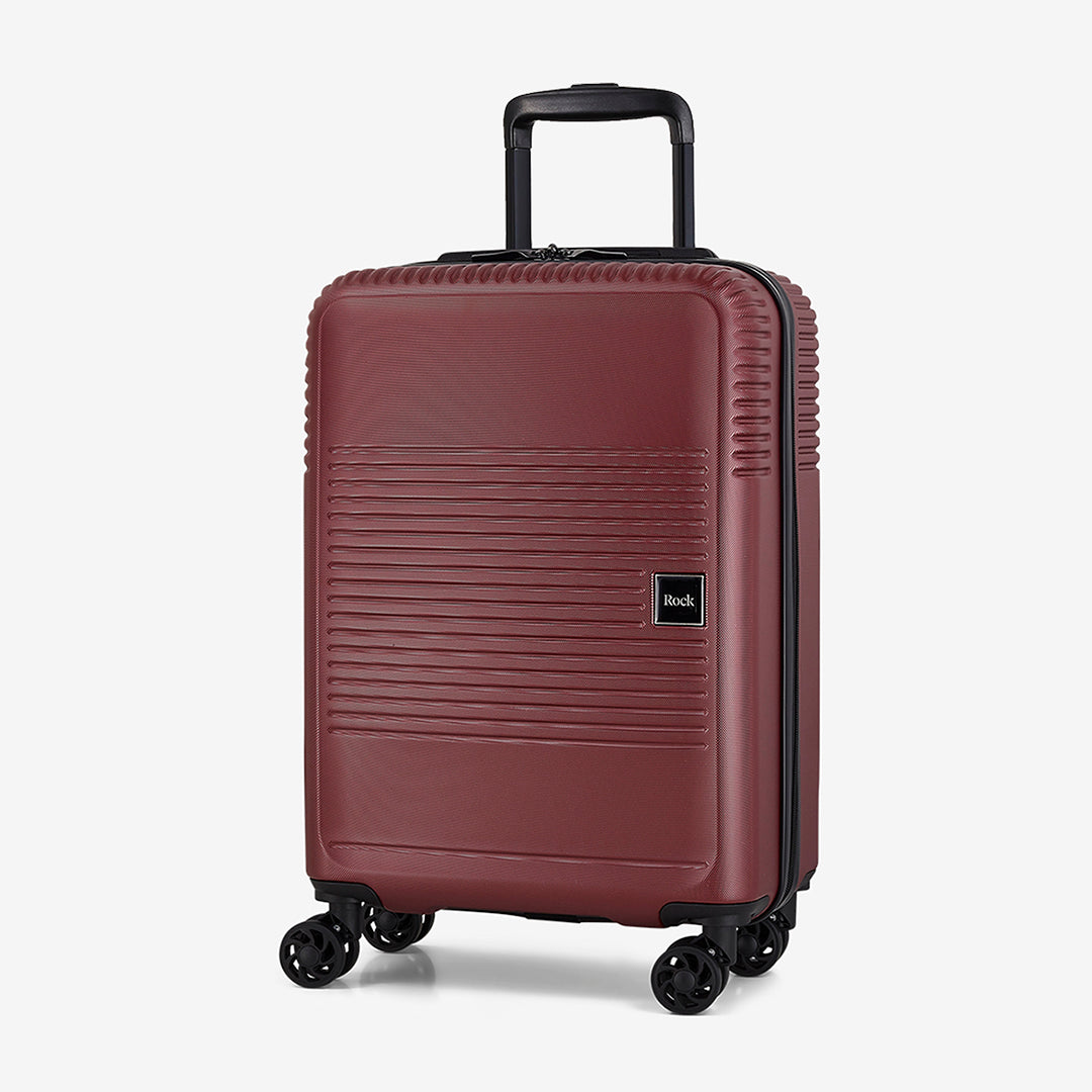 Lincoln Small Suitcase in Burgundy