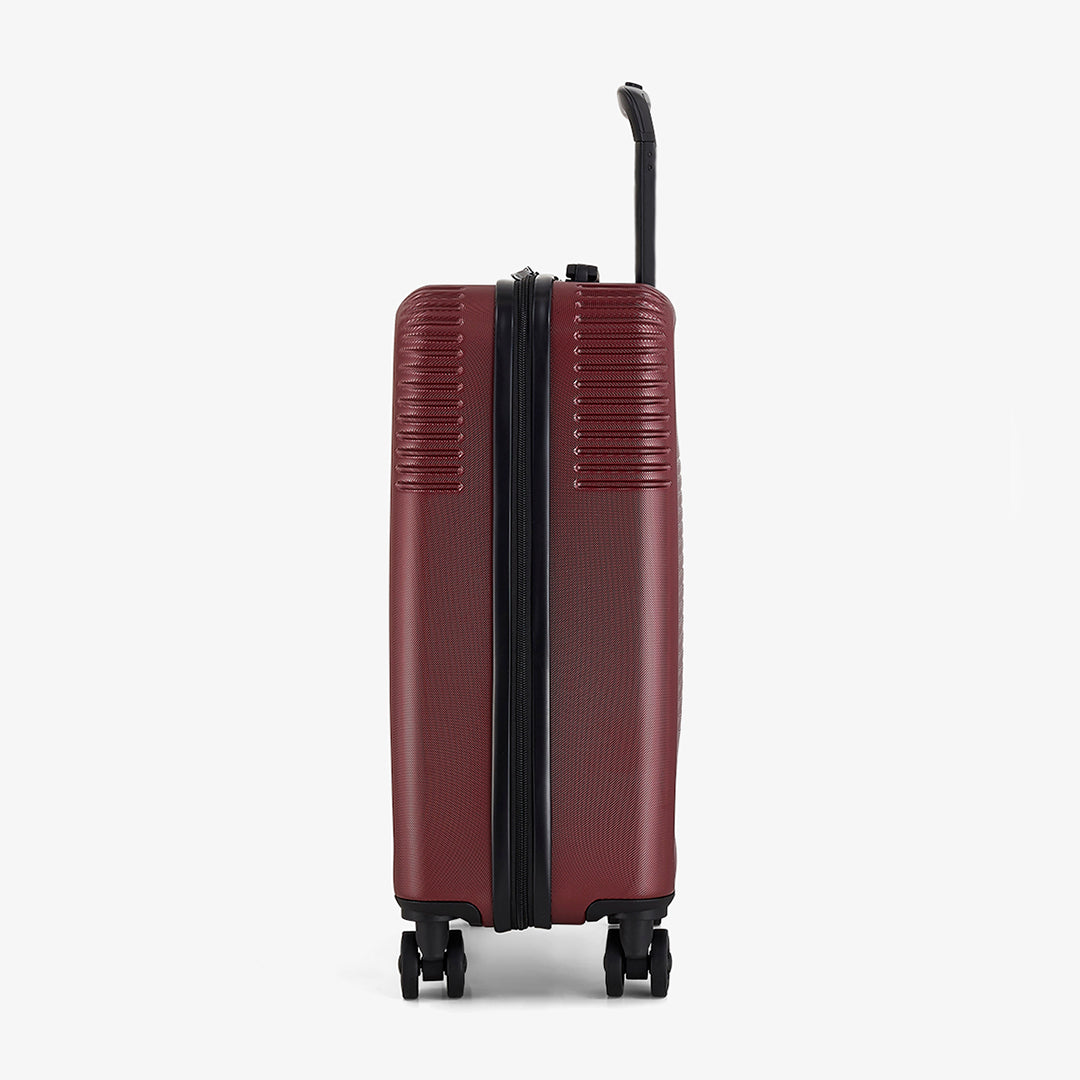 Lincoln Small Suitcase in Burgundy