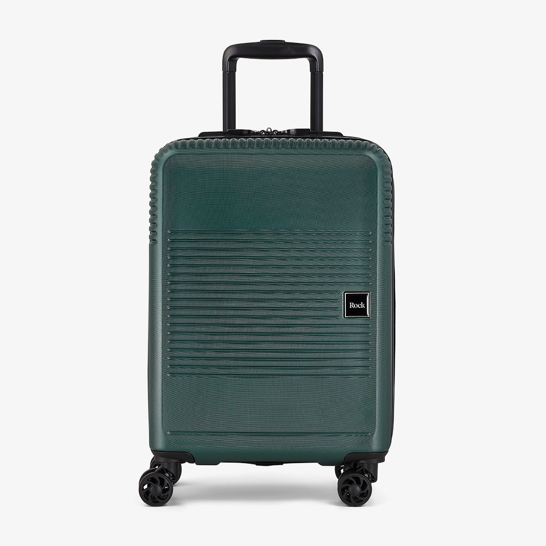 Lincoln Small Suitcase in Forest Green