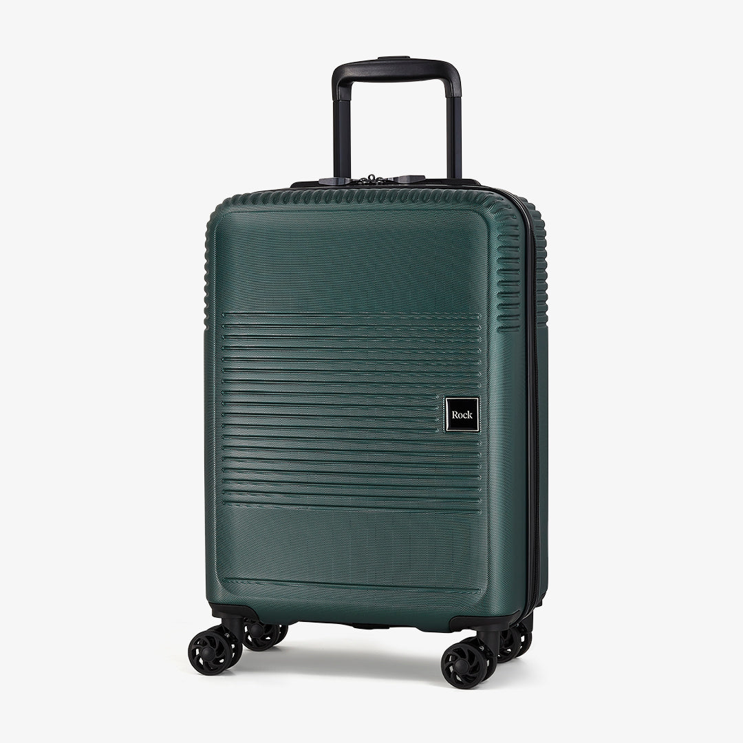 Lincoln Small Suitcase in Forest Green