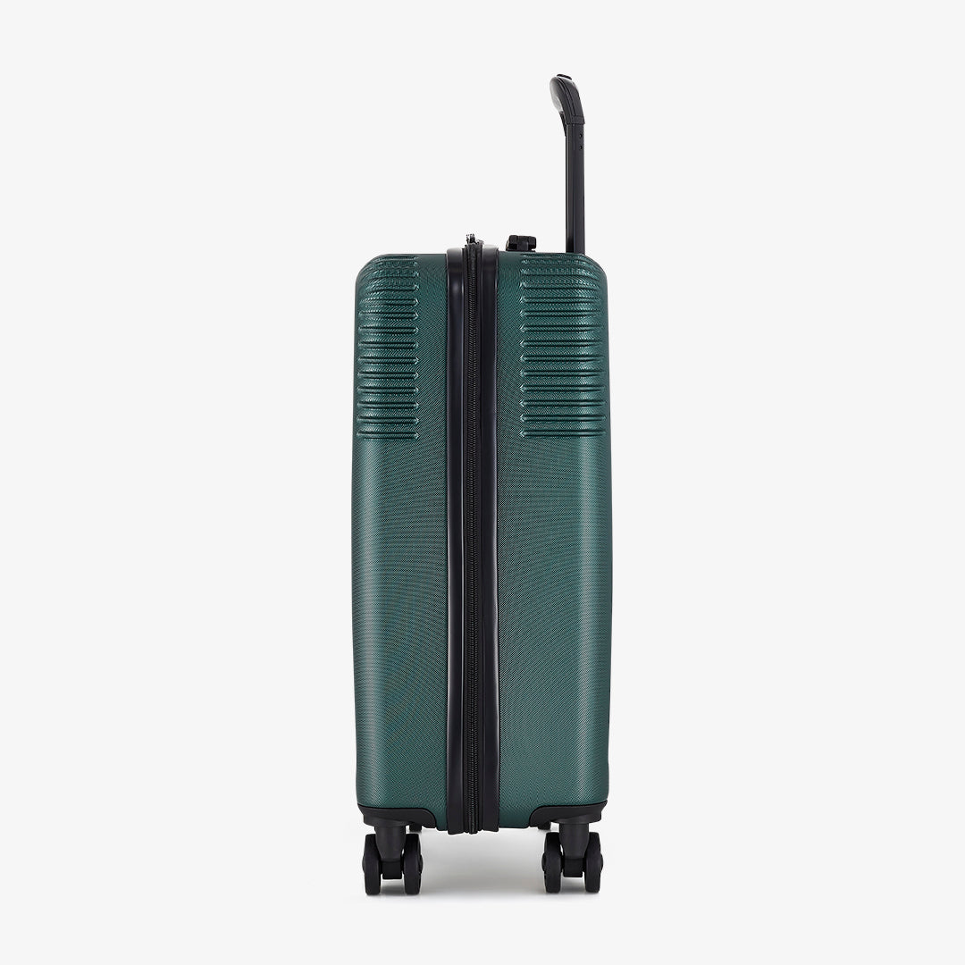 Lincoln Small Suitcase in Forest Green