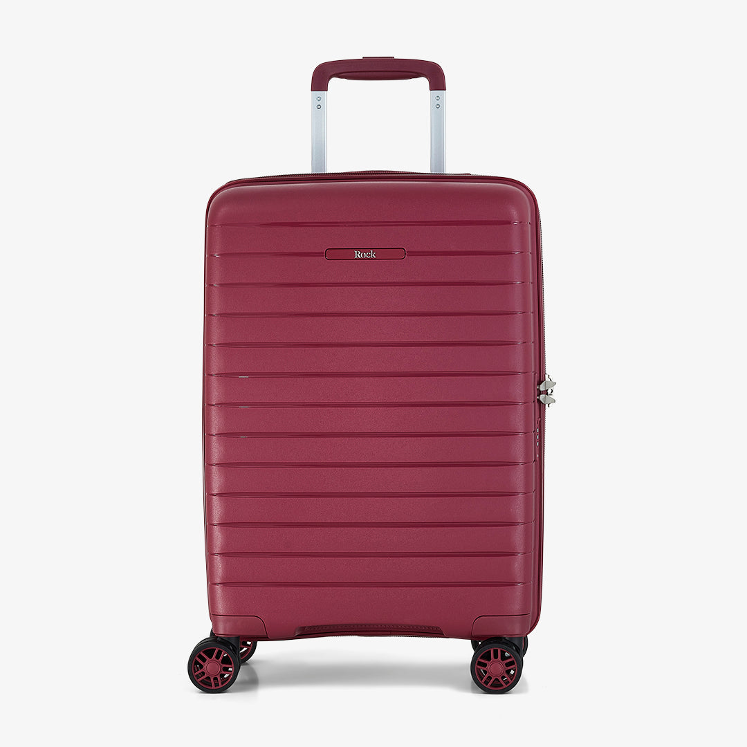 Palma Small Suitcase in Burgundy