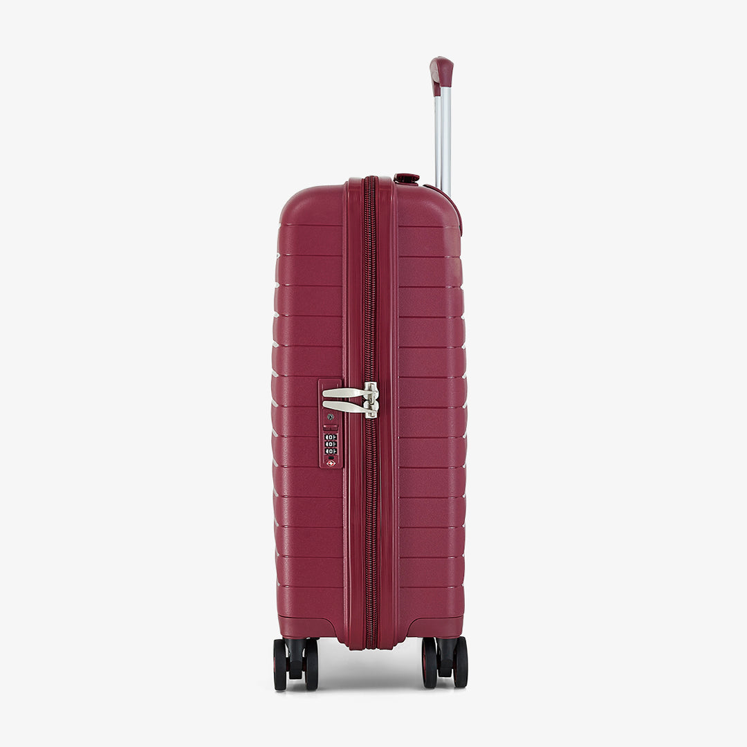 Palma Small Suitcase in Burgundy