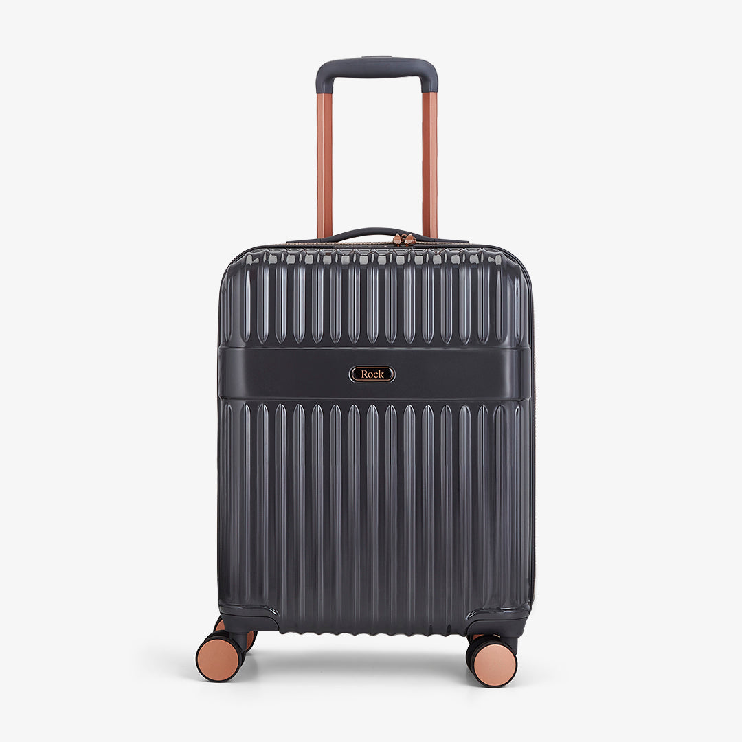 Selene Small Suitcase in Charcoal