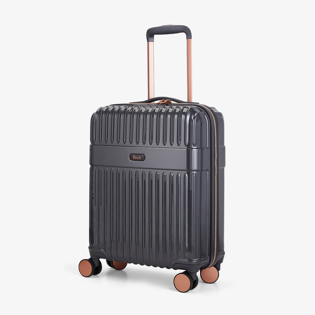 Selene Small Suitcase in Charcoal