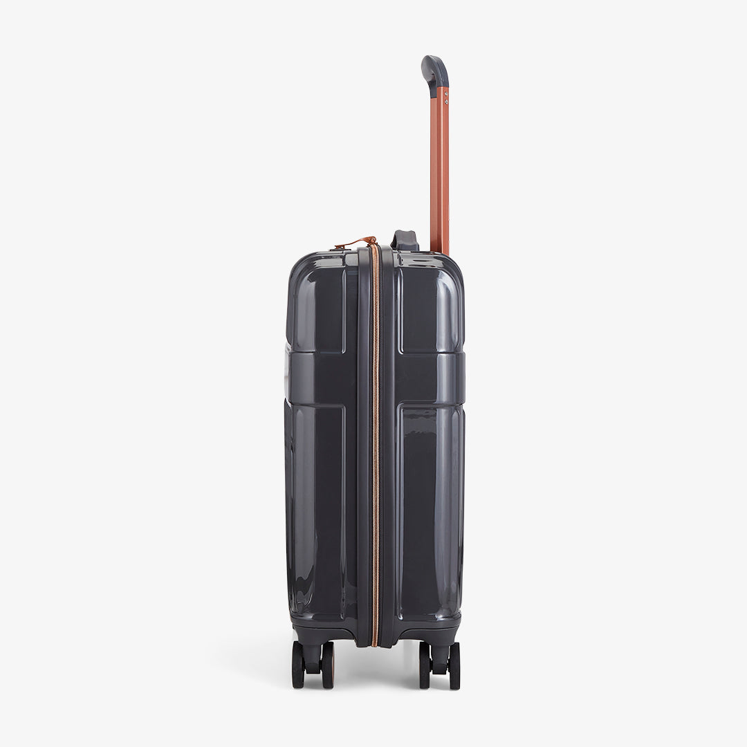 Selene Small Suitcase in Charcoal