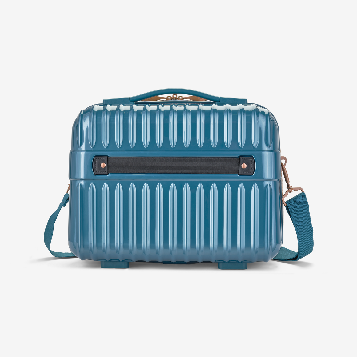 Selene Vanity Suitcase in Blue