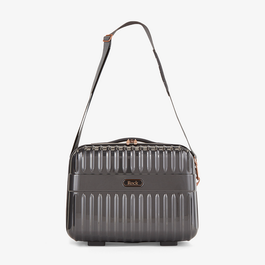 Selene Vanity Suitcase in Charcoal