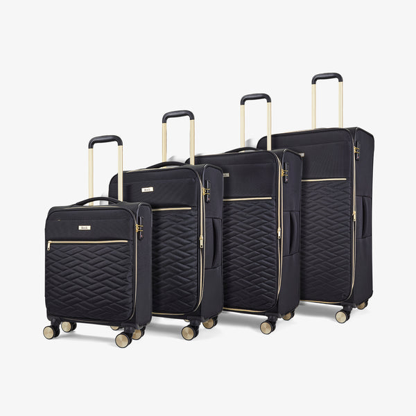 Sloane Set of 4 Suitcases in Black