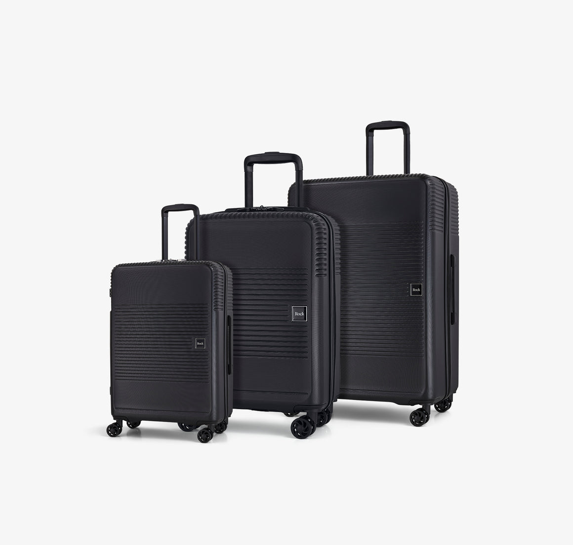 Lincoln Set of 3 Suitcases in Black