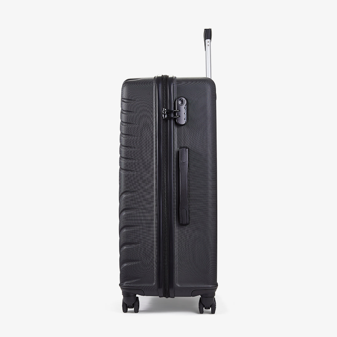 Santiago Large Suitcase | Black | Rock Luggage